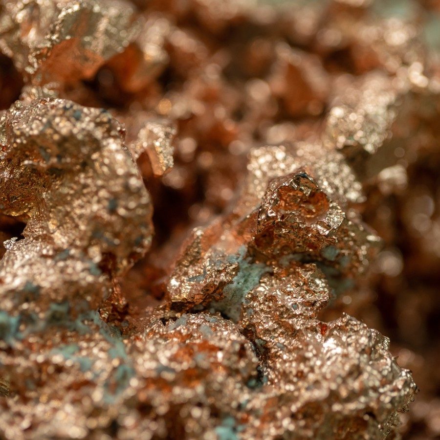 Copper-bearing terrain